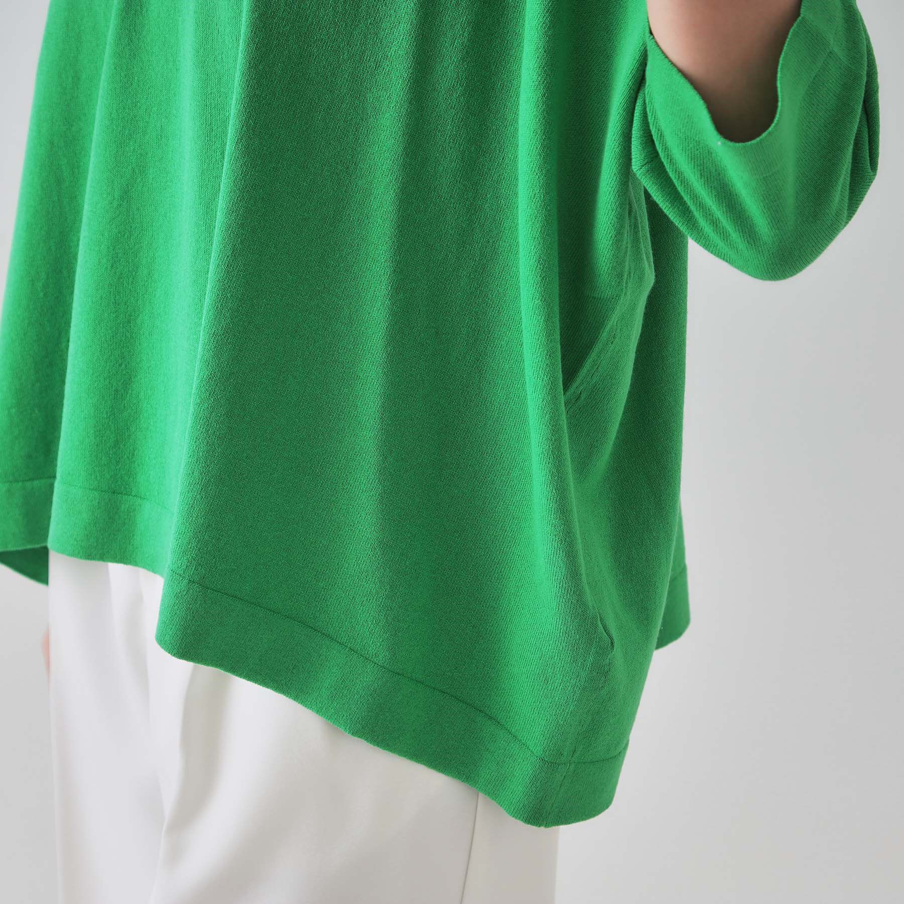 OPAQUE.CLIP「リラクシーワイドVネックニット【洗濯機洗い可】」|ニット・セーター|