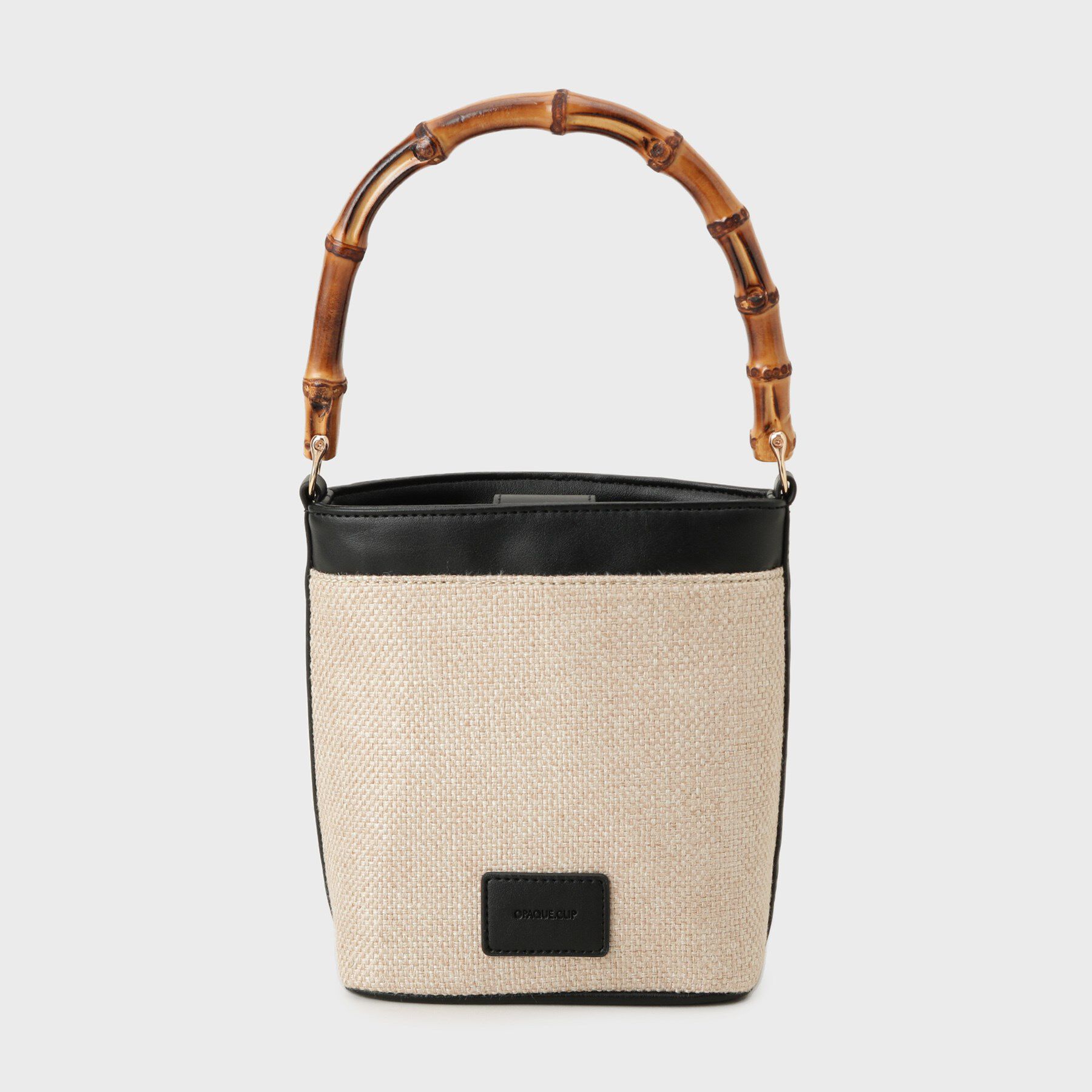 OPAQUE.CLIP「【2WAY】デザインハンドルミニショルダーバッグ」|ショルダー・メッセンジャー|