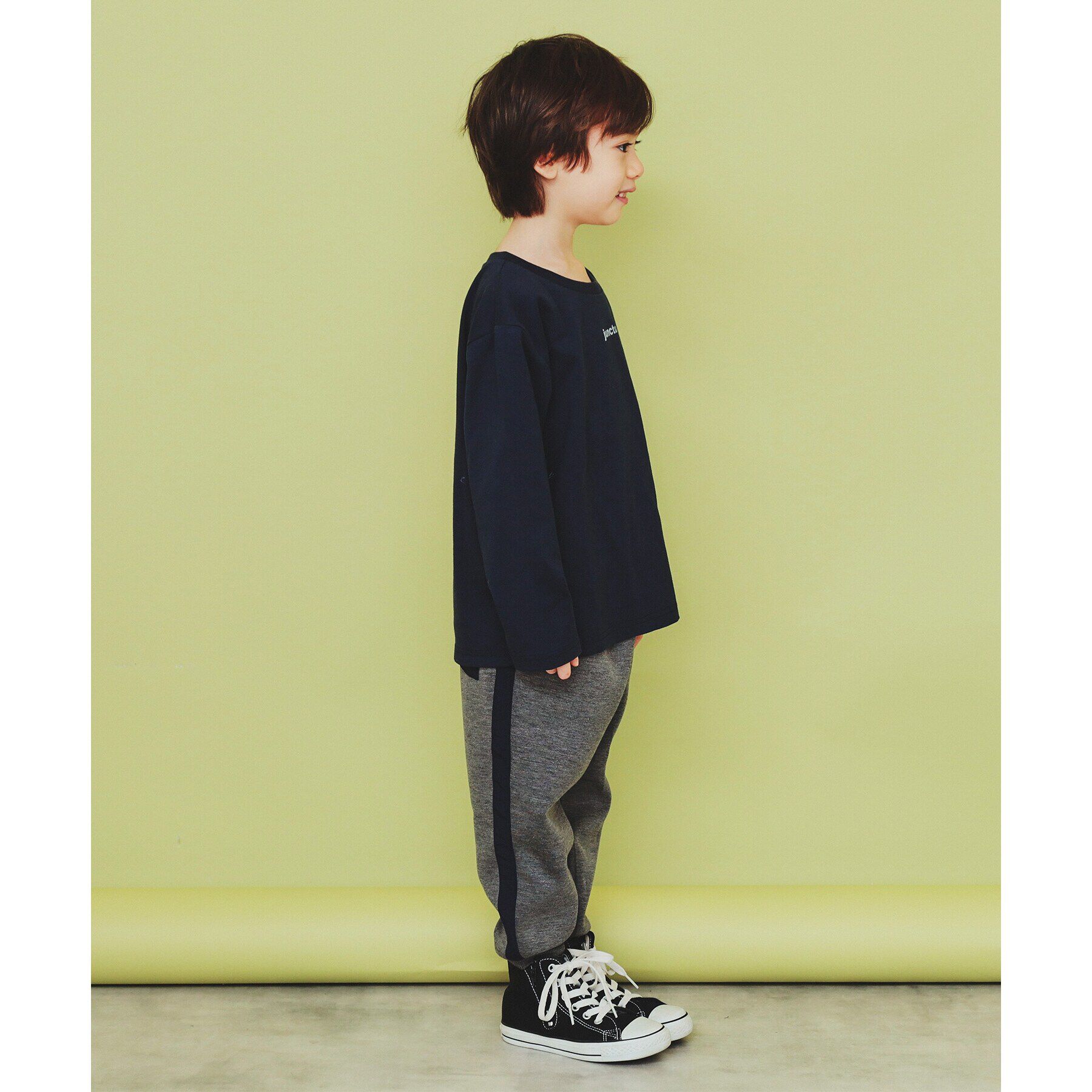 THE SHOP TK「【120－150】フォトプリント長袖Tシャツ/洗濯機OK」|Tシャツ・カットソー|