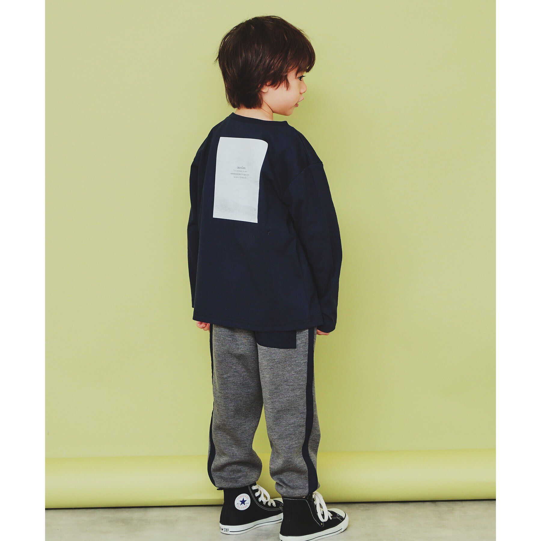 THE SHOP TK「【120－150】フォトプリント長袖Tシャツ/洗濯機OK」|Tシャツ・カットソー|