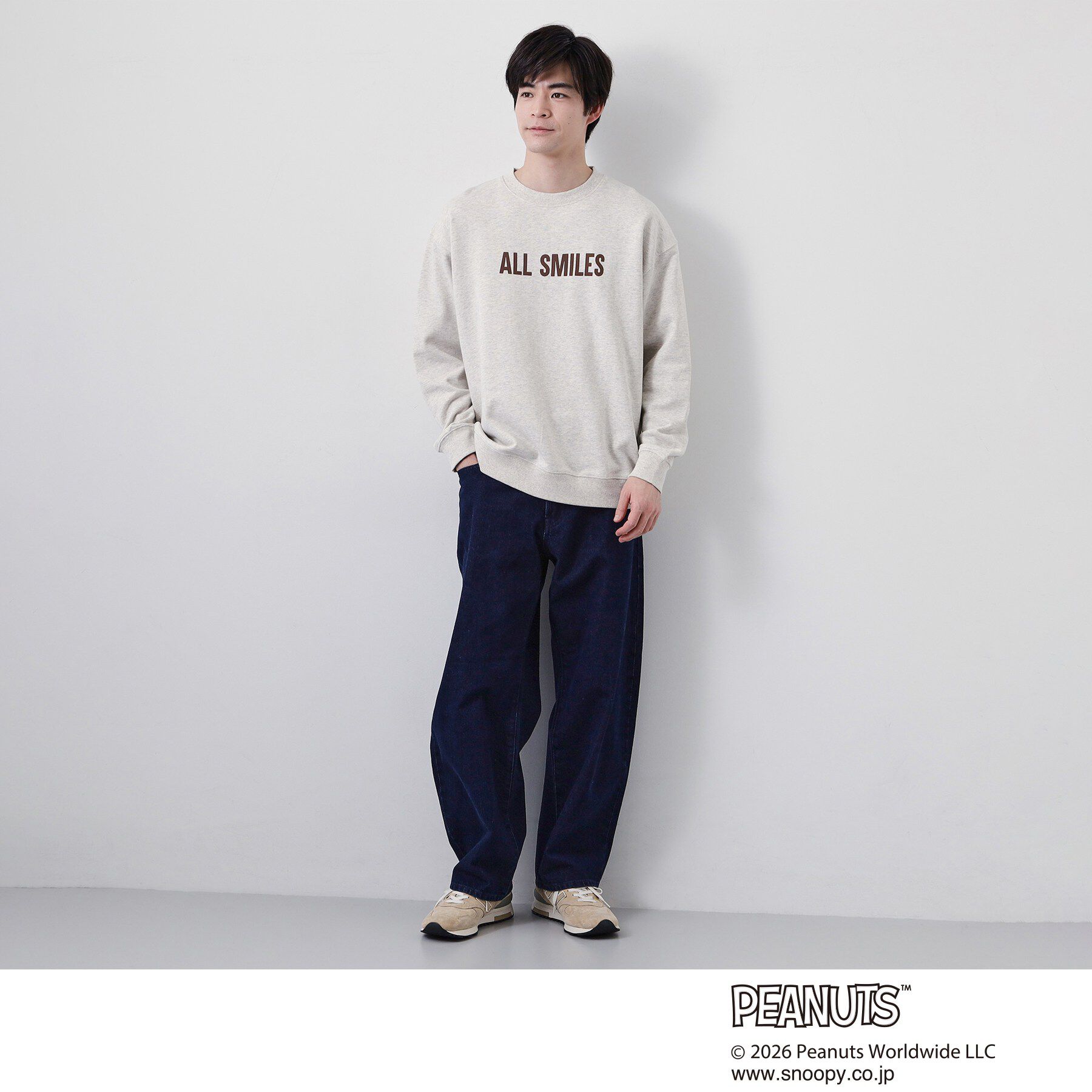 THE SHOP TK「PEANUTS ／ ピーナッツ スヌーピー ミニ裏毛スウェット」|パーカー|