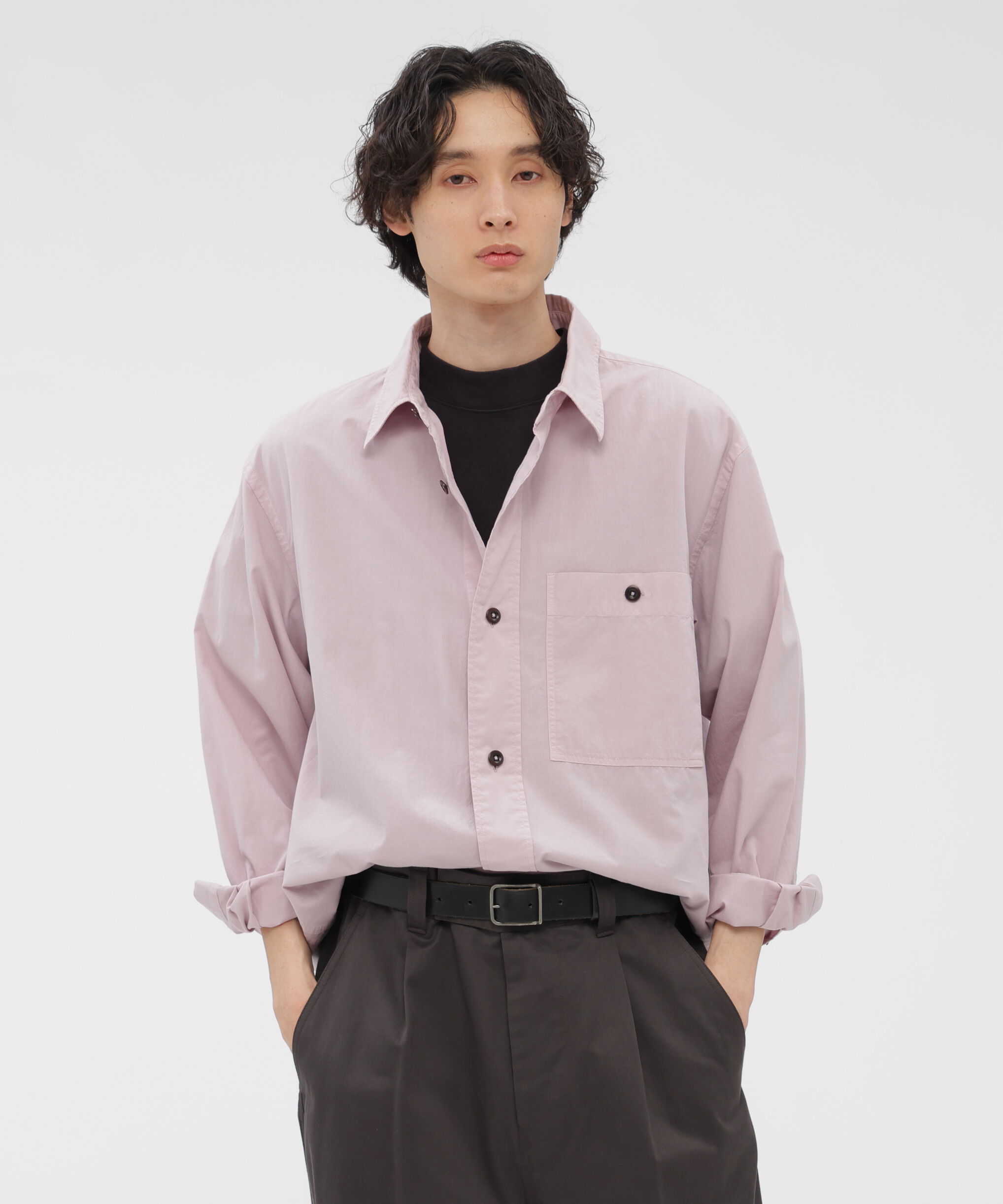 MHL.「ORGANIC COTTON SHIRTING SHIRT」|シャツ・ブラウス|ROSE2