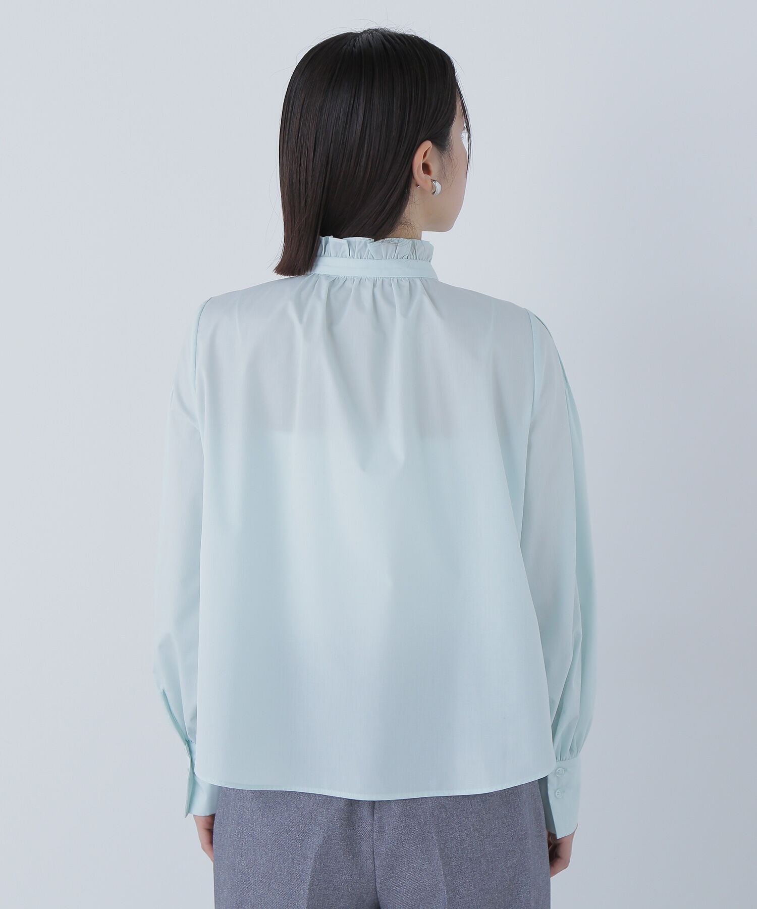  「2wayスキッパーボウブラウス」|シャツ・ブラウス|