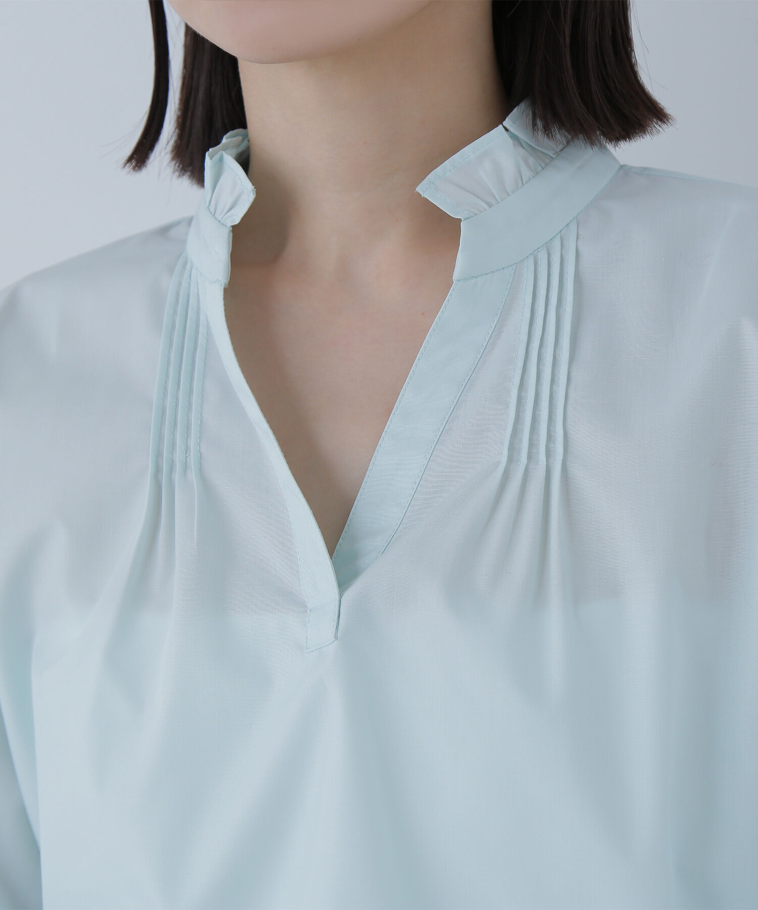  「2wayスキッパーボウブラウス」|シャツ・ブラウス|