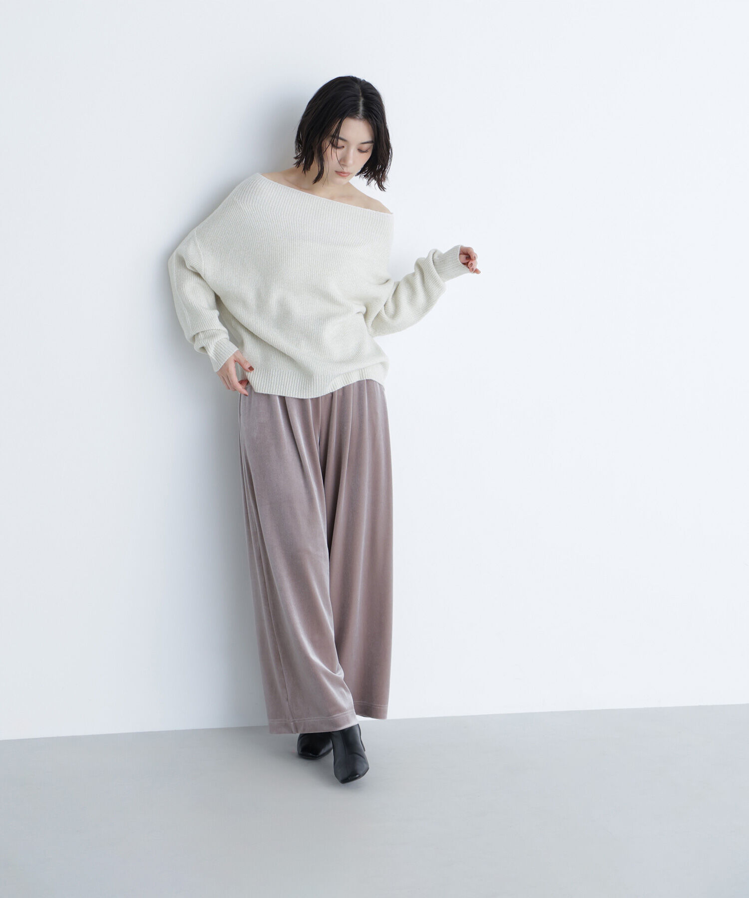  「ベロアイージーパンツ」|その他|