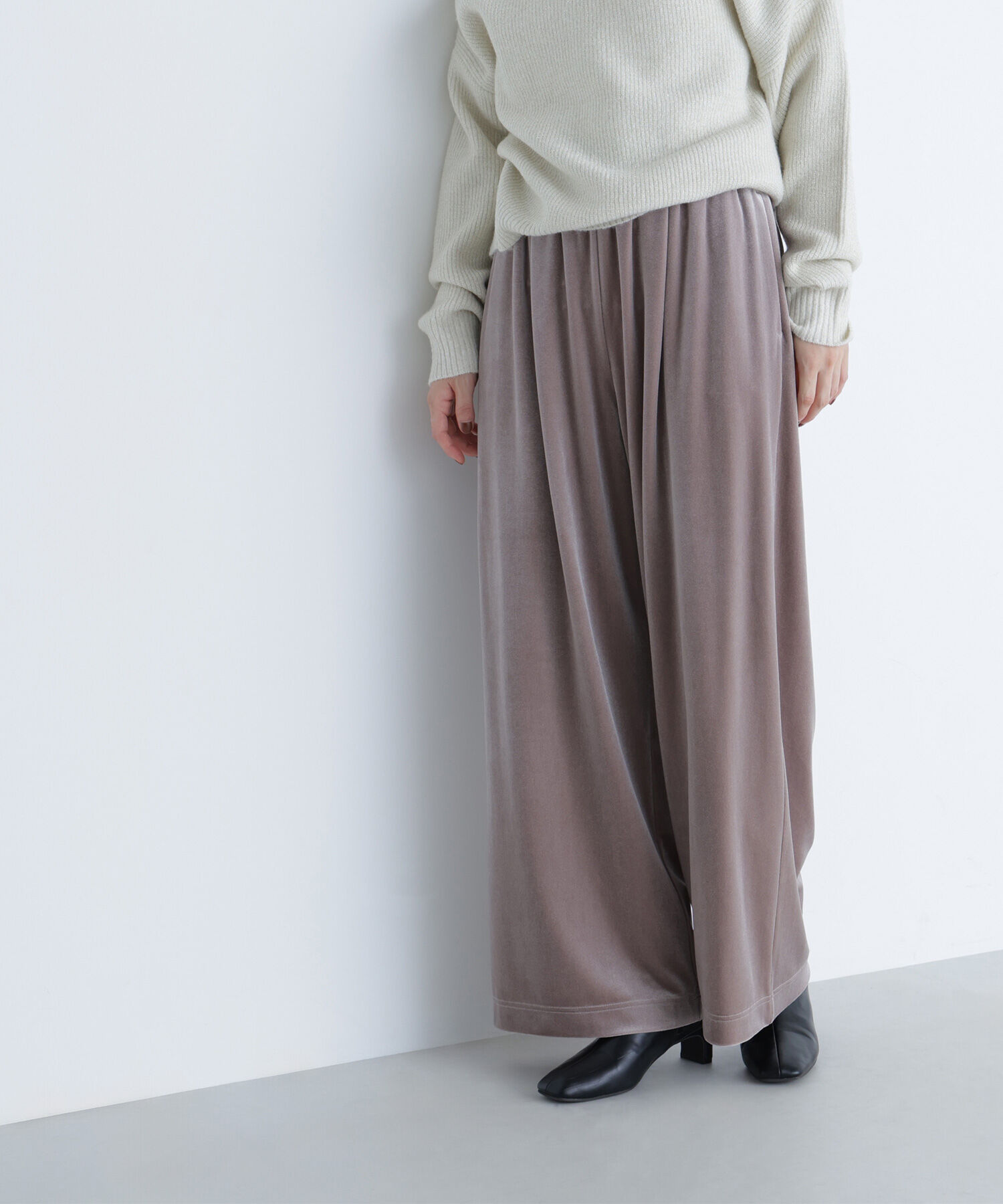  「ベロアイージーパンツ」|その他|