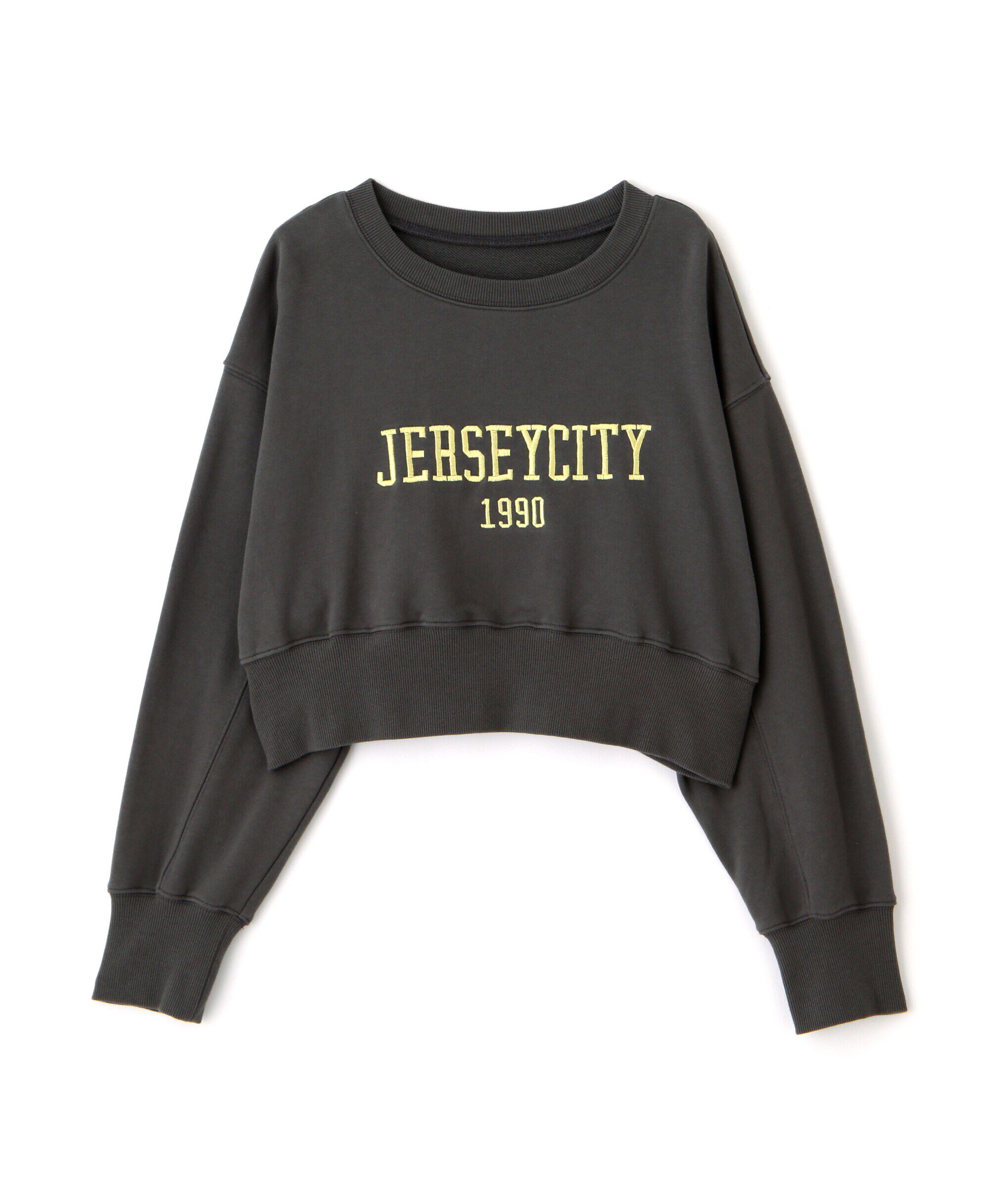  「カレッジロゴショート丈スウェット」|Tシャツ・カットソー|