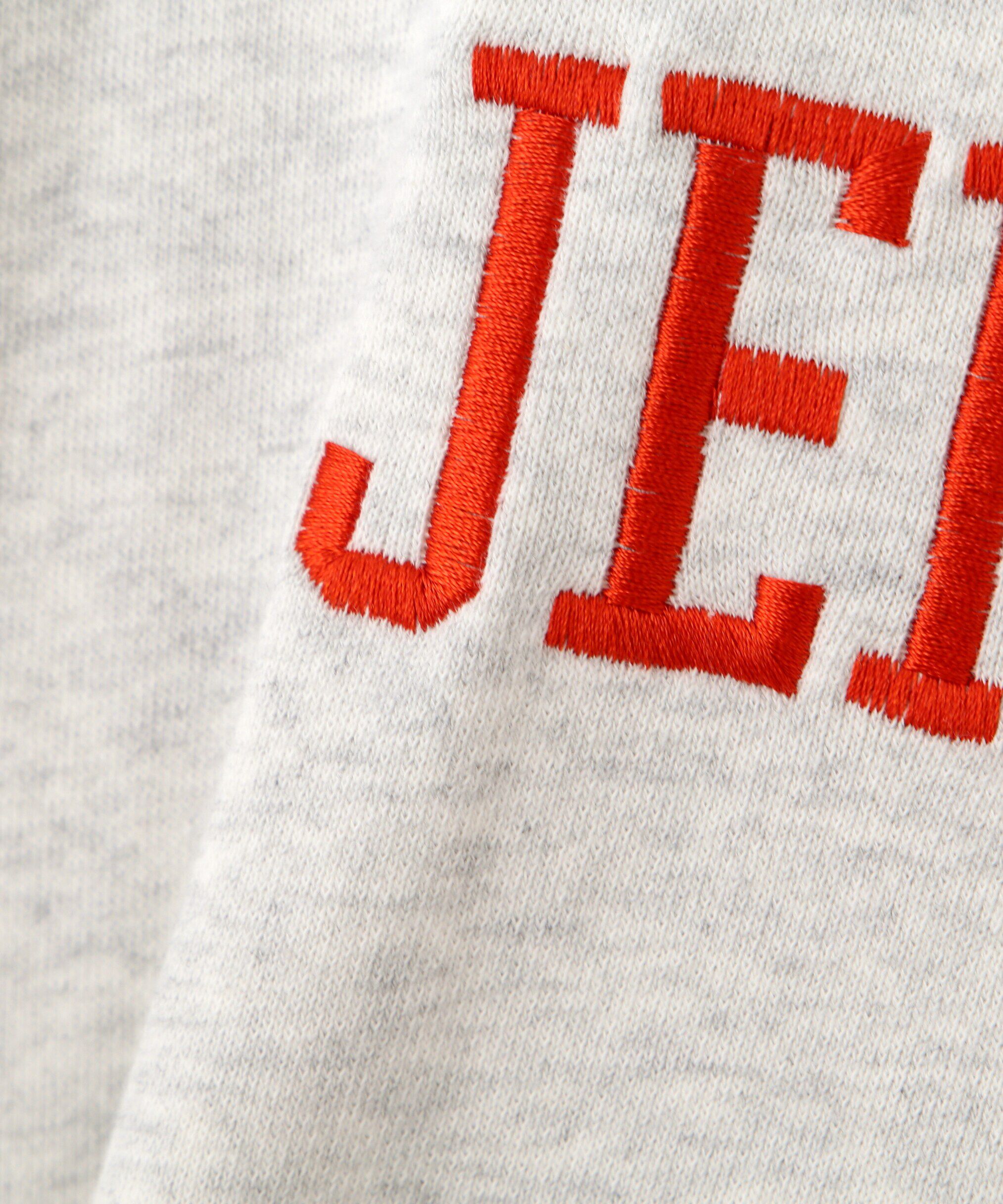  「カレッジロゴショート丈スウェット」|Tシャツ・カットソー|