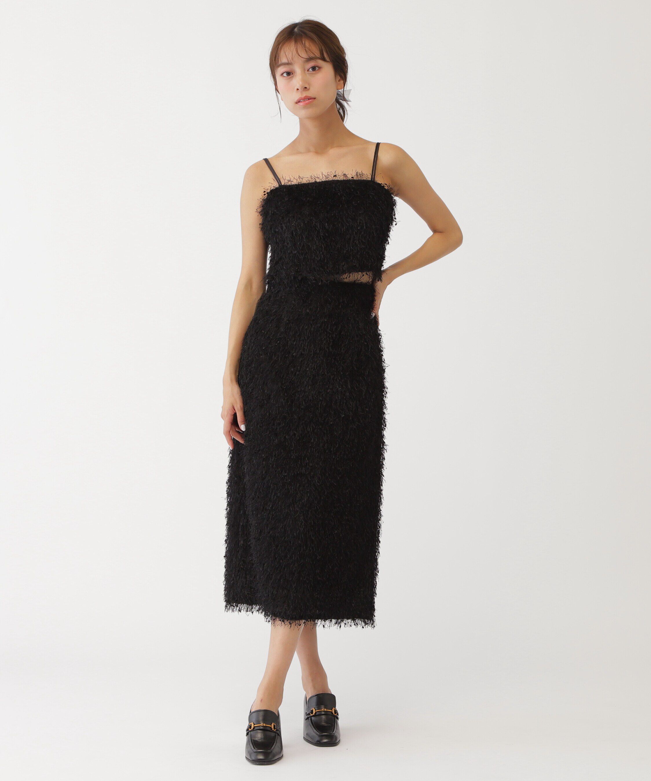  「ストレッチファンシーヤーンビスチェ」|シャツ・ブラウス|