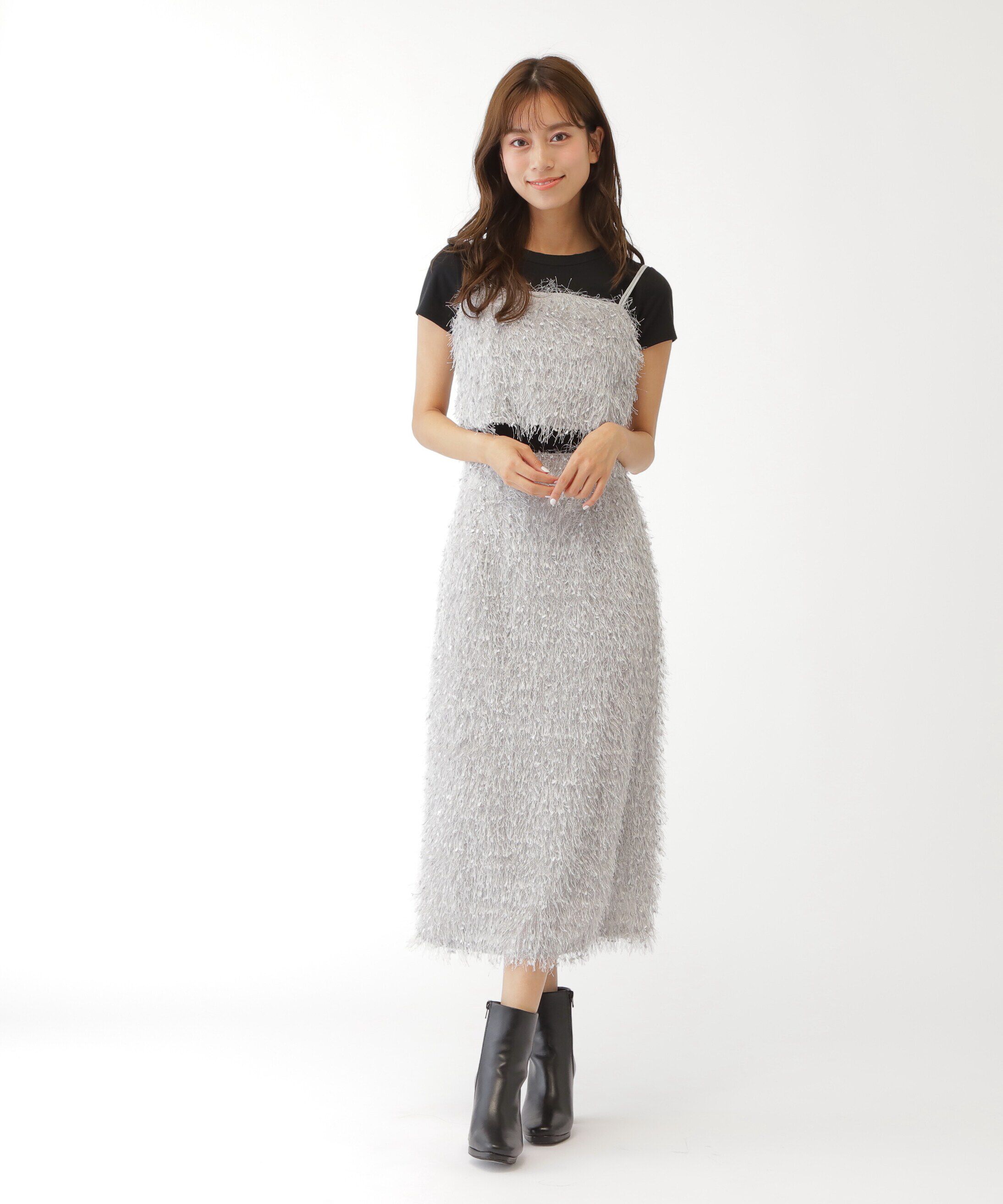  「ストレッチファンシーヤーンビスチェ」|シャツ・ブラウス|