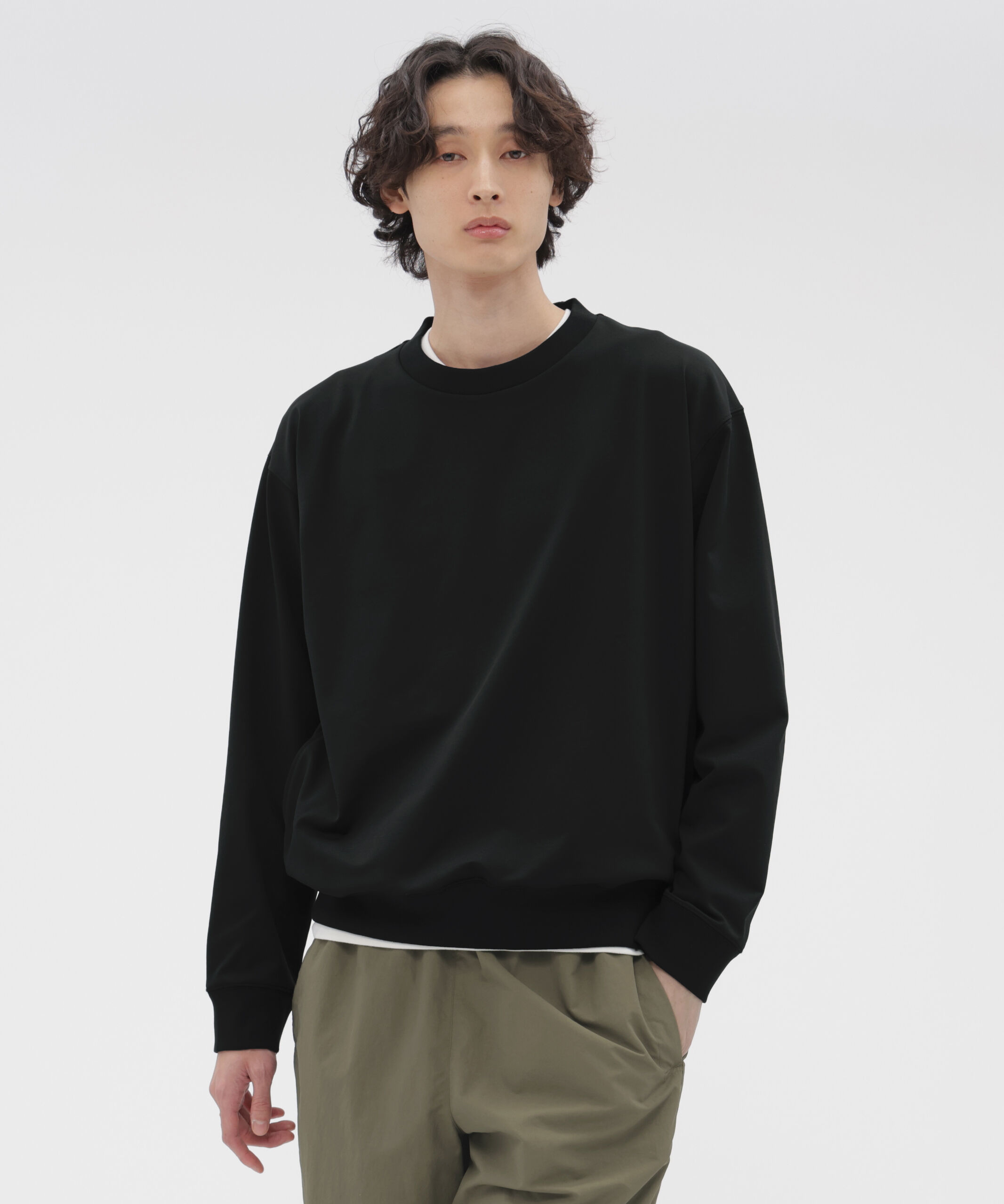 MARGARET HOWELL「HIGHDENCE POLYESTER JERSEY TOP」|Tシャツ・カットソー|