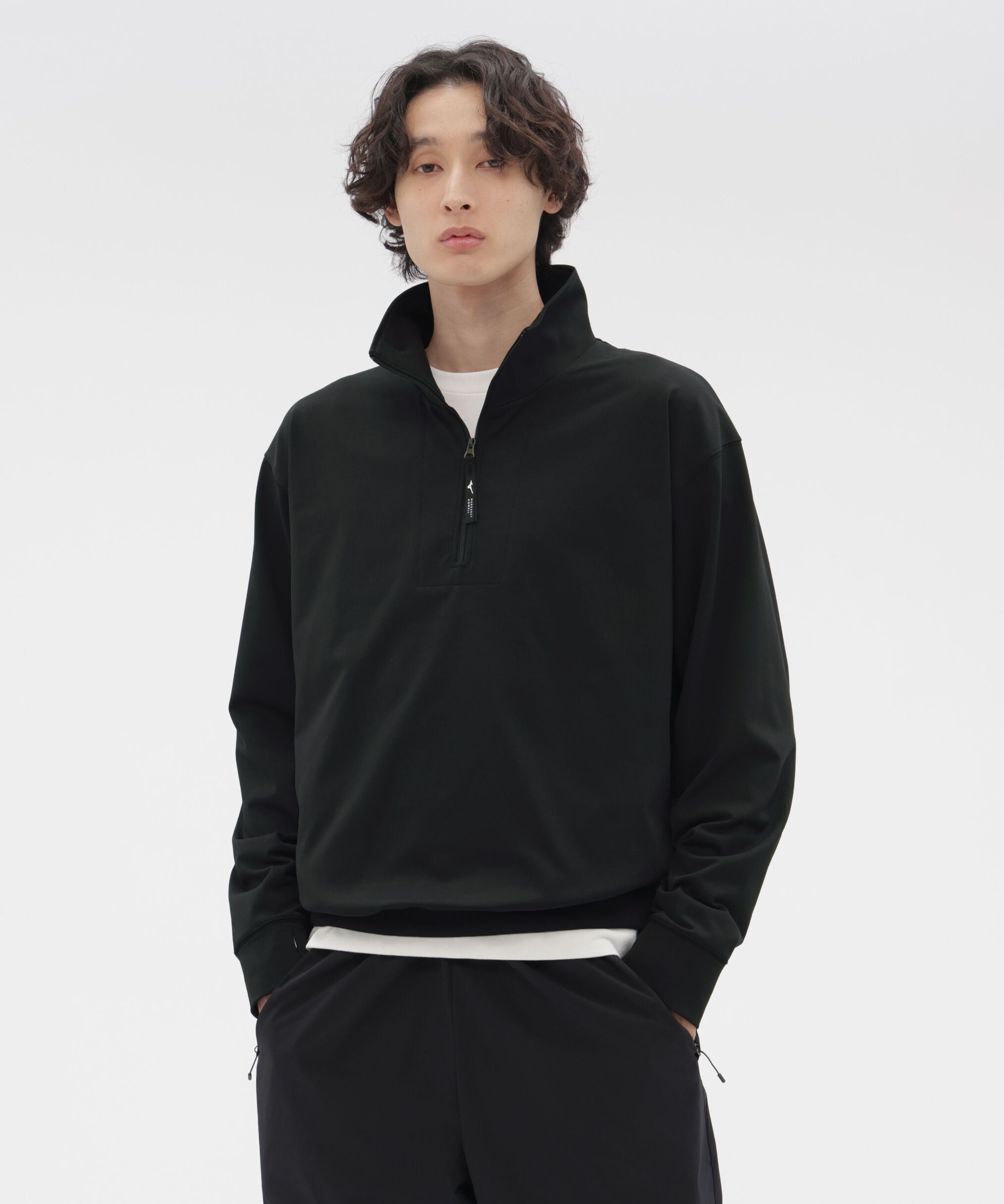 MARGARET HOWELL「HIGHDENCE POLYESTER JERSEY TOP」|Tシャツ・カットソー|