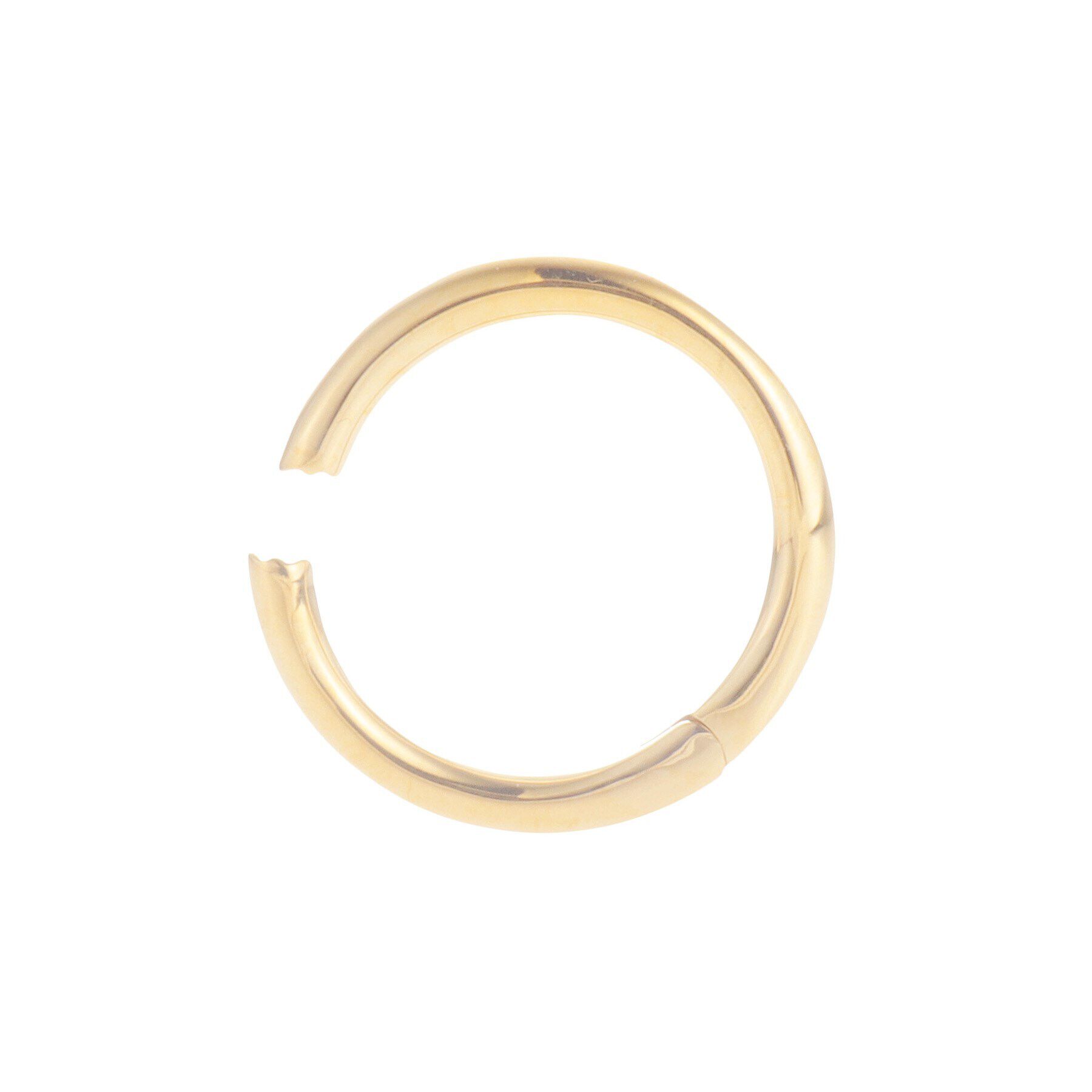 COCOSHNIK「シルバー 丸線中折れ イヤーカフ大」|イヤリング|