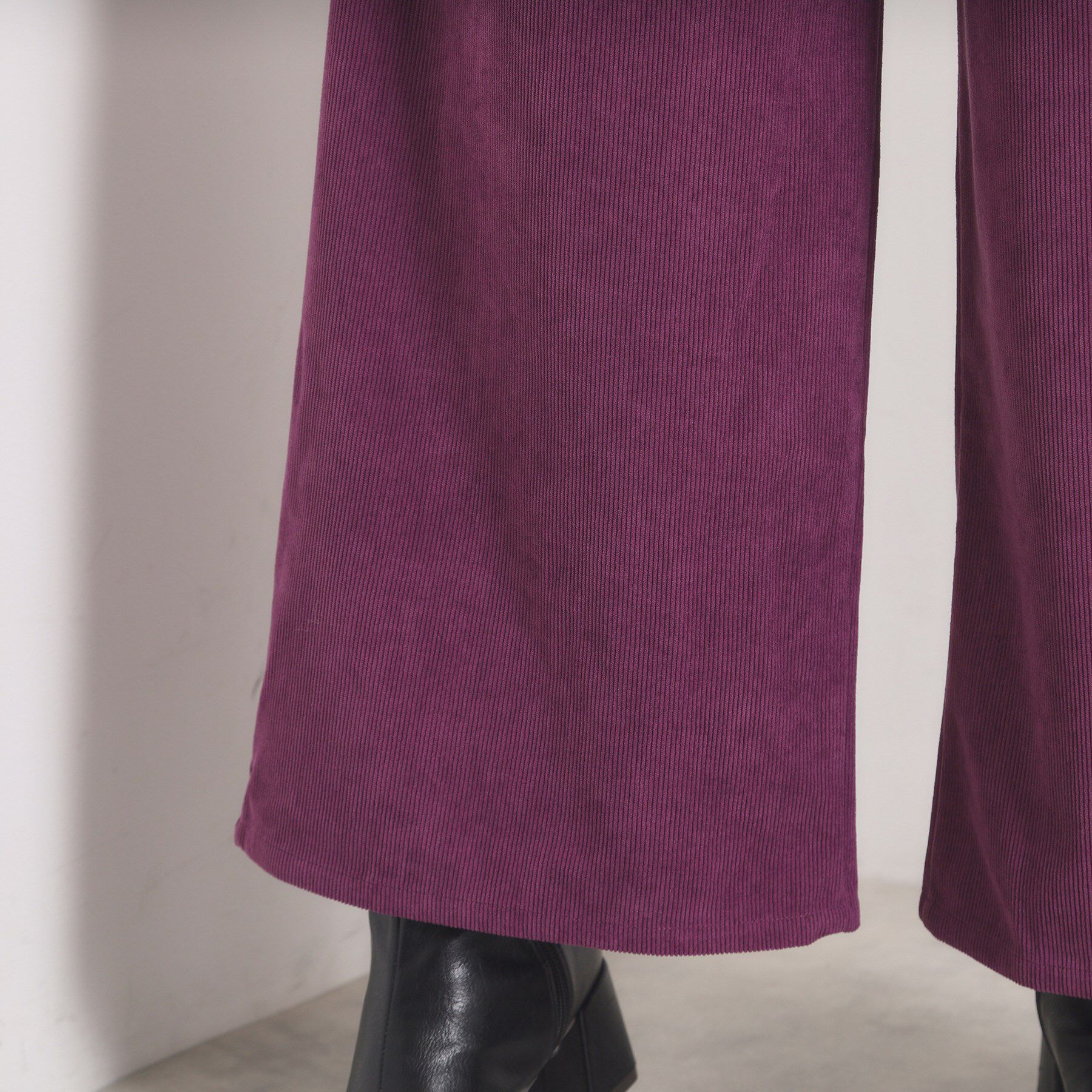 ITS&rsquo;DEMO「【洗濯機OK／ウエストゴム】コーデュロイワイドパンツ」|その他|