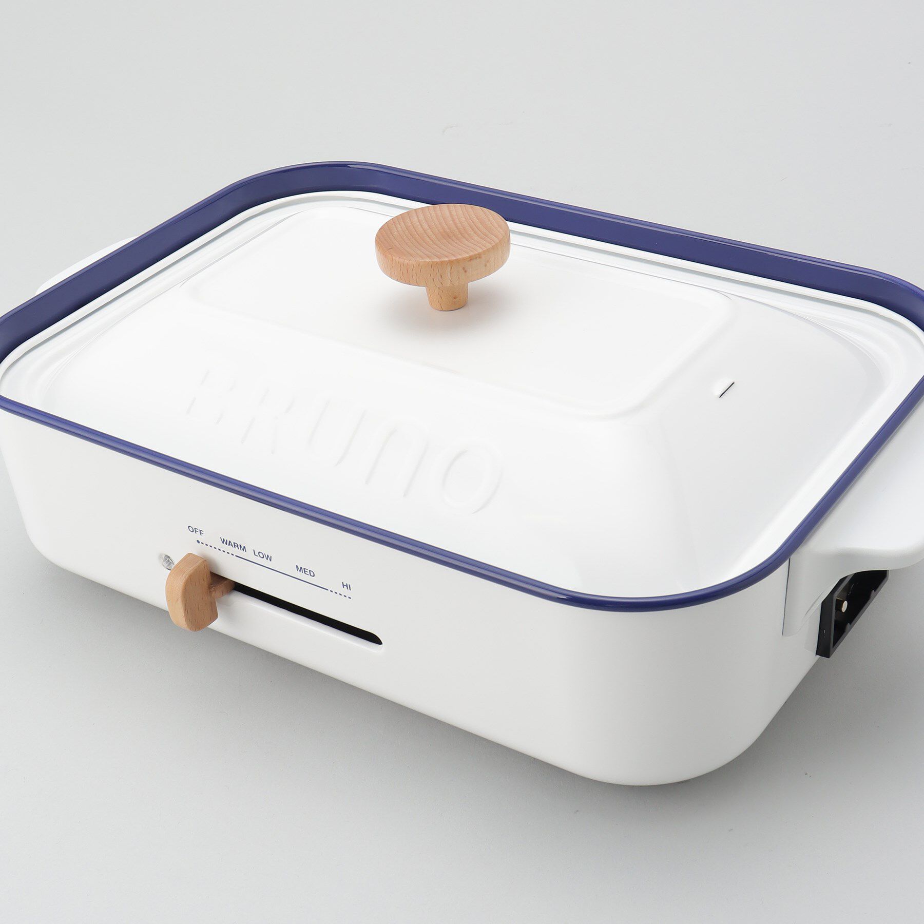 212 KITCHEN STORE「コンパクトホットプレート ホーローホワイト ＜BRUNO ブルーノ＞」|食器・キッチングッズ|