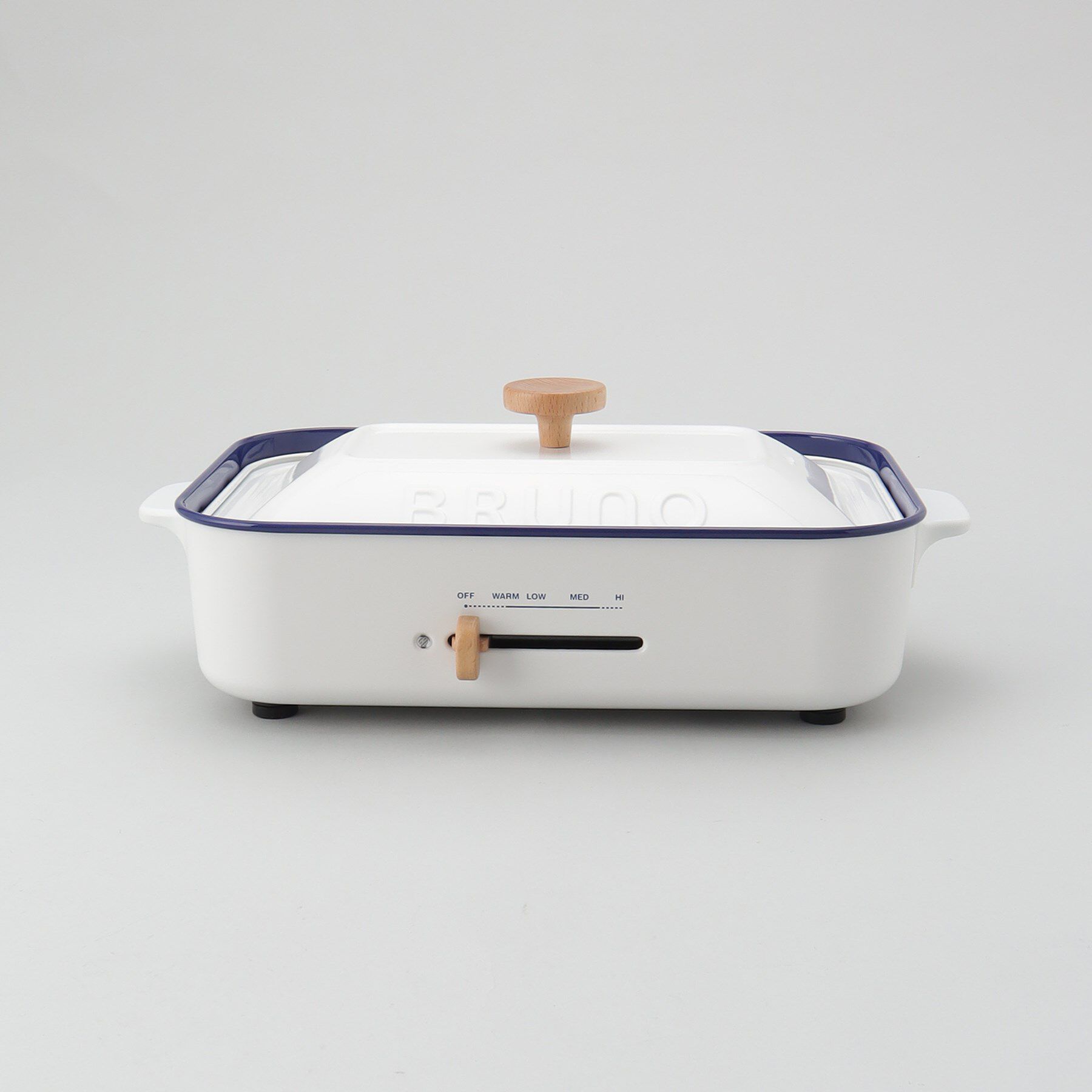 212 KITCHEN STORE「コンパクトホットプレート ホーローホワイト ＜BRUNO ブルーノ＞」|食器・キッチングッズ|