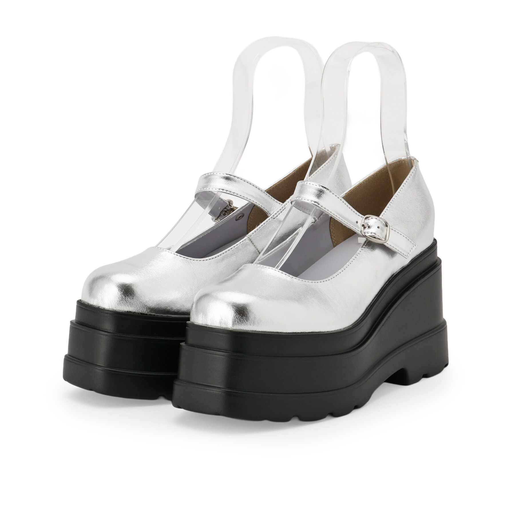 csT&P「ストラップ厚底パンプス」|パンプス|