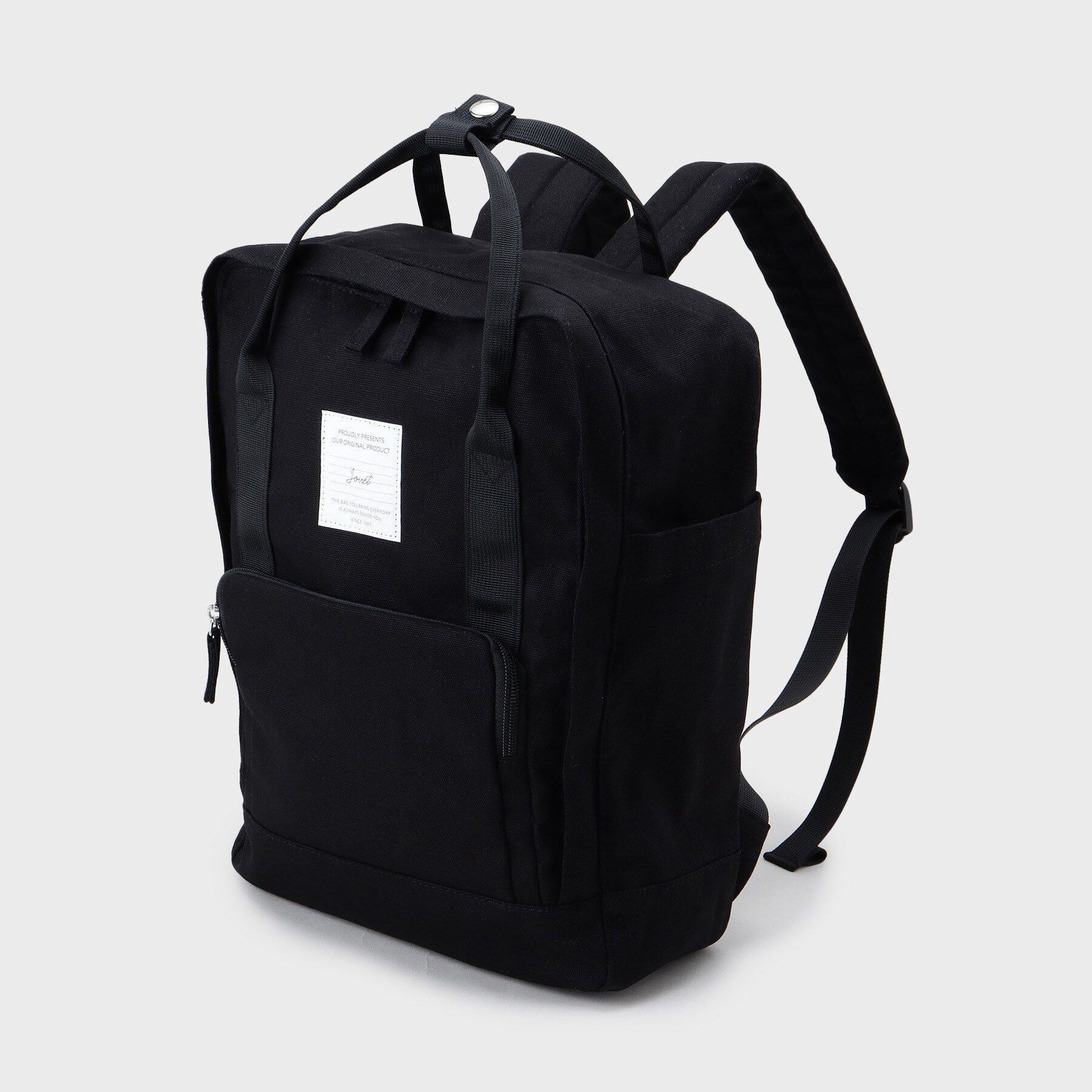 Ober Tashe「スクエアコットンリュック」|リュック|