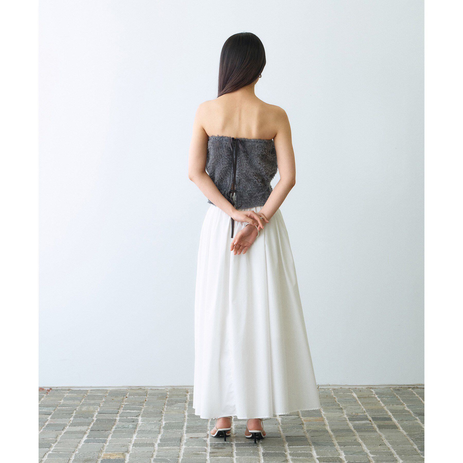 CODE A「Ribbon Tulle Duo」|Tシャツ・カットソー|