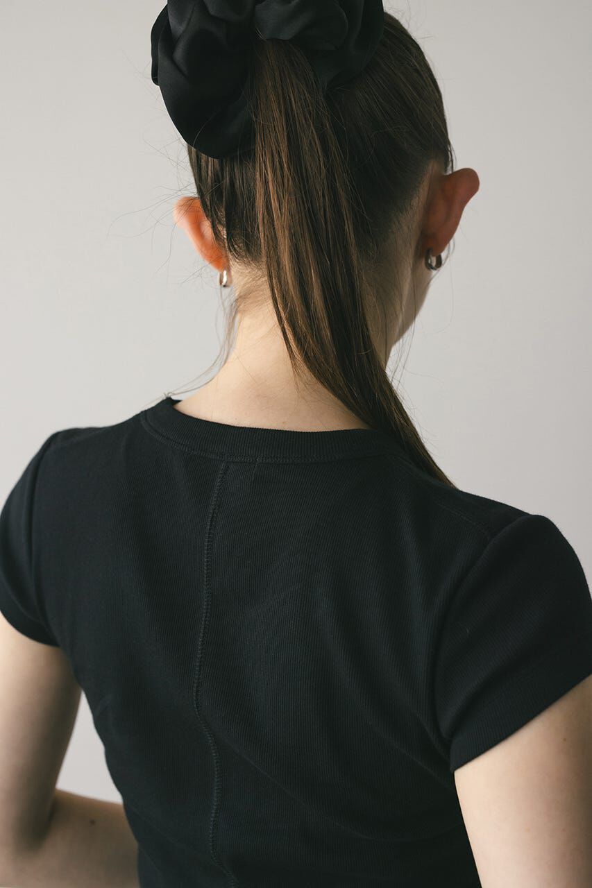 STYLEMIXER「ヘムラウンドフレンチスリーブT」|Tシャツ・カットソー|