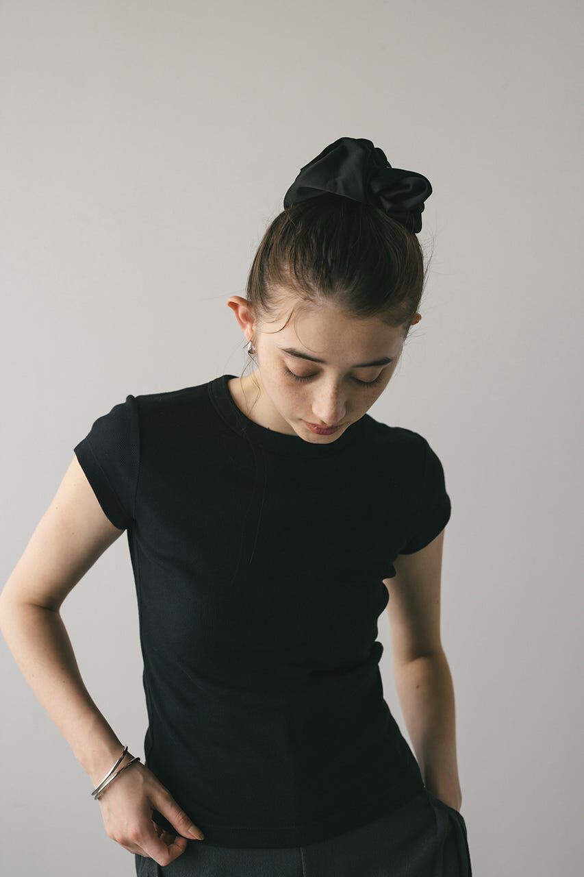 STYLEMIXER「ヘムラウンドフレンチスリーブT」|Tシャツ・カットソー|