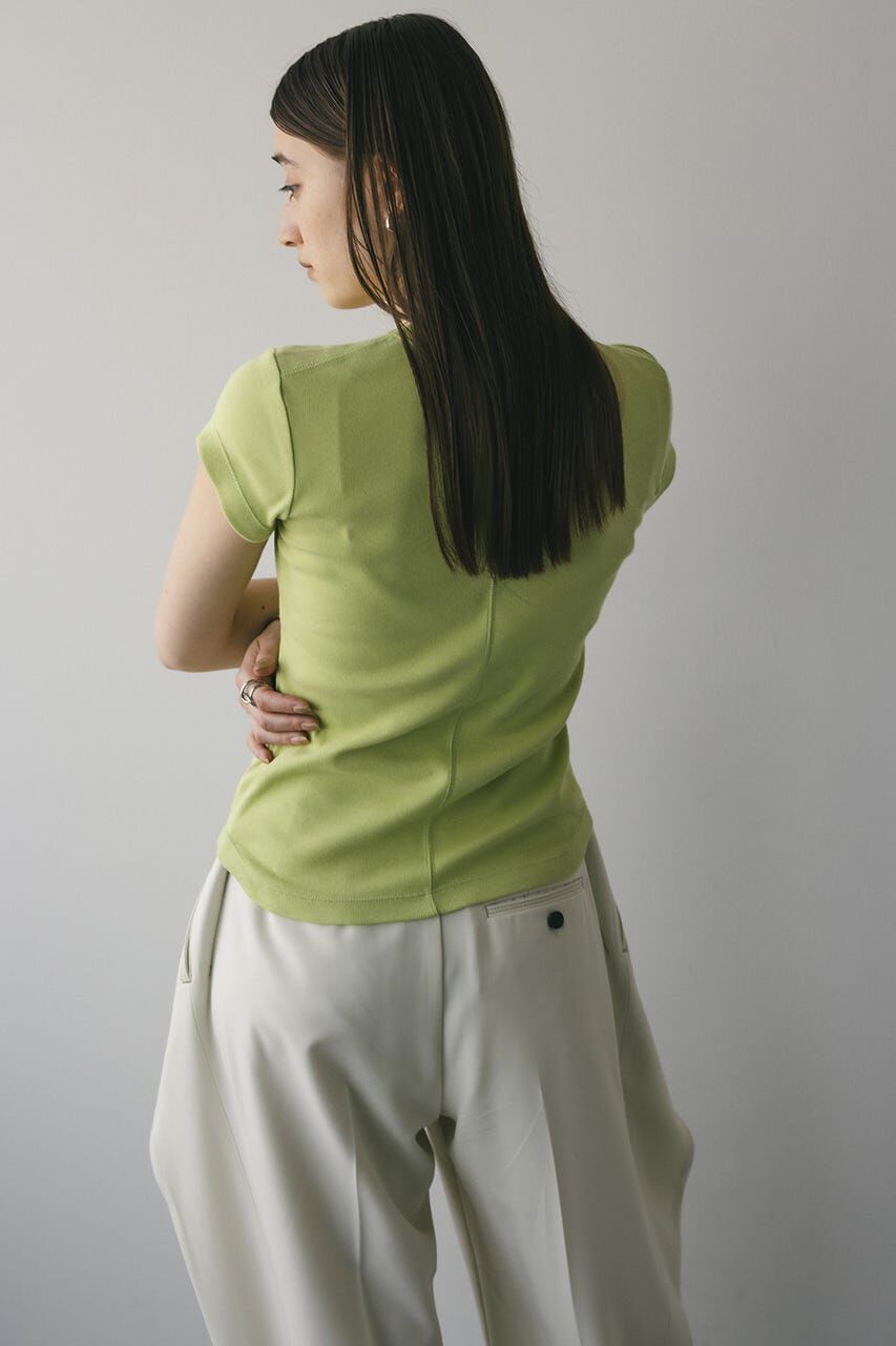 STYLEMIXER「ヘムラウンドフレンチスリーブT」|Tシャツ・カットソー|