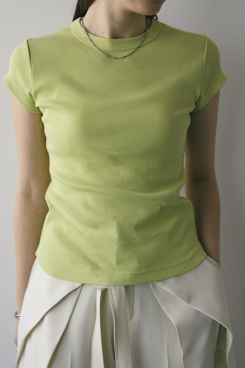 STYLEMIXER「ヘムラウンドフレンチスリーブT」|Tシャツ・カットソー|