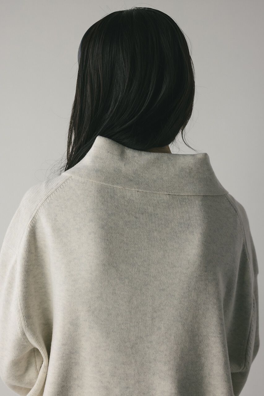 STYLEMIXER「フロントボタンスウェットニット」|ニット・セーター|