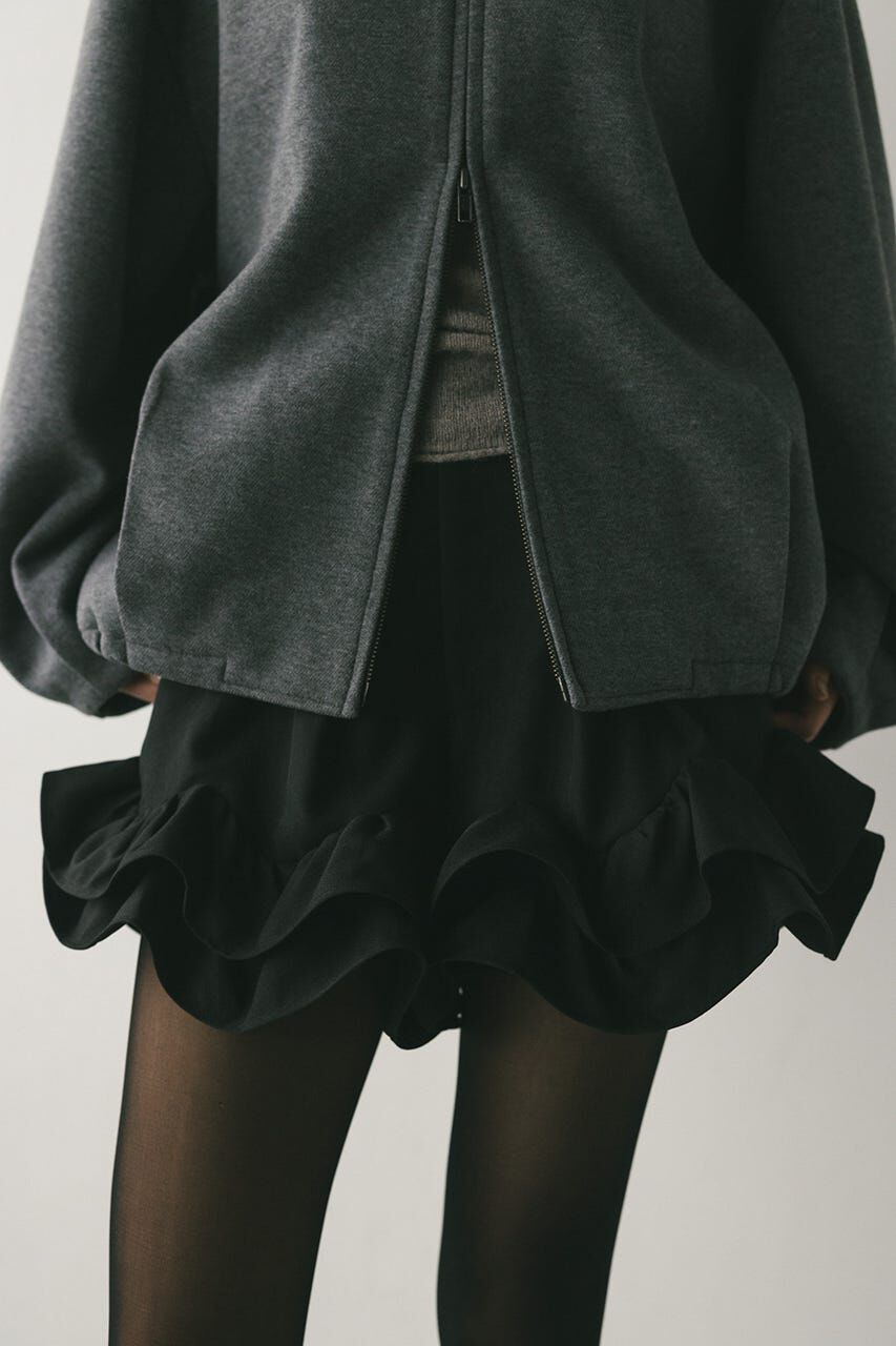 STYLEMIXER「フリルヘムショートパンツ」|その他|BLK