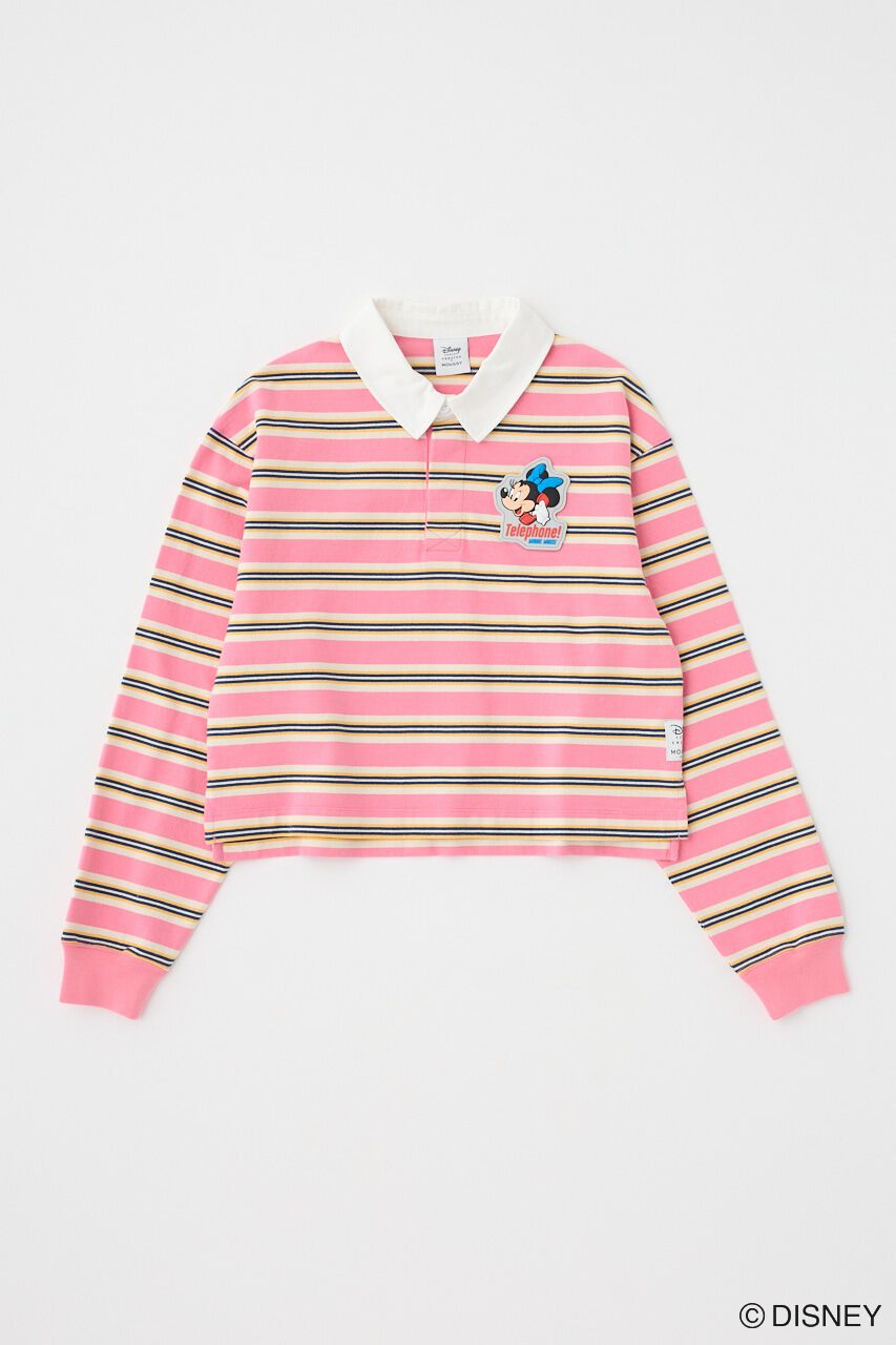 MOUSSY「MD TELEPHONE LS ポロ / MINNIE」|パーカー|