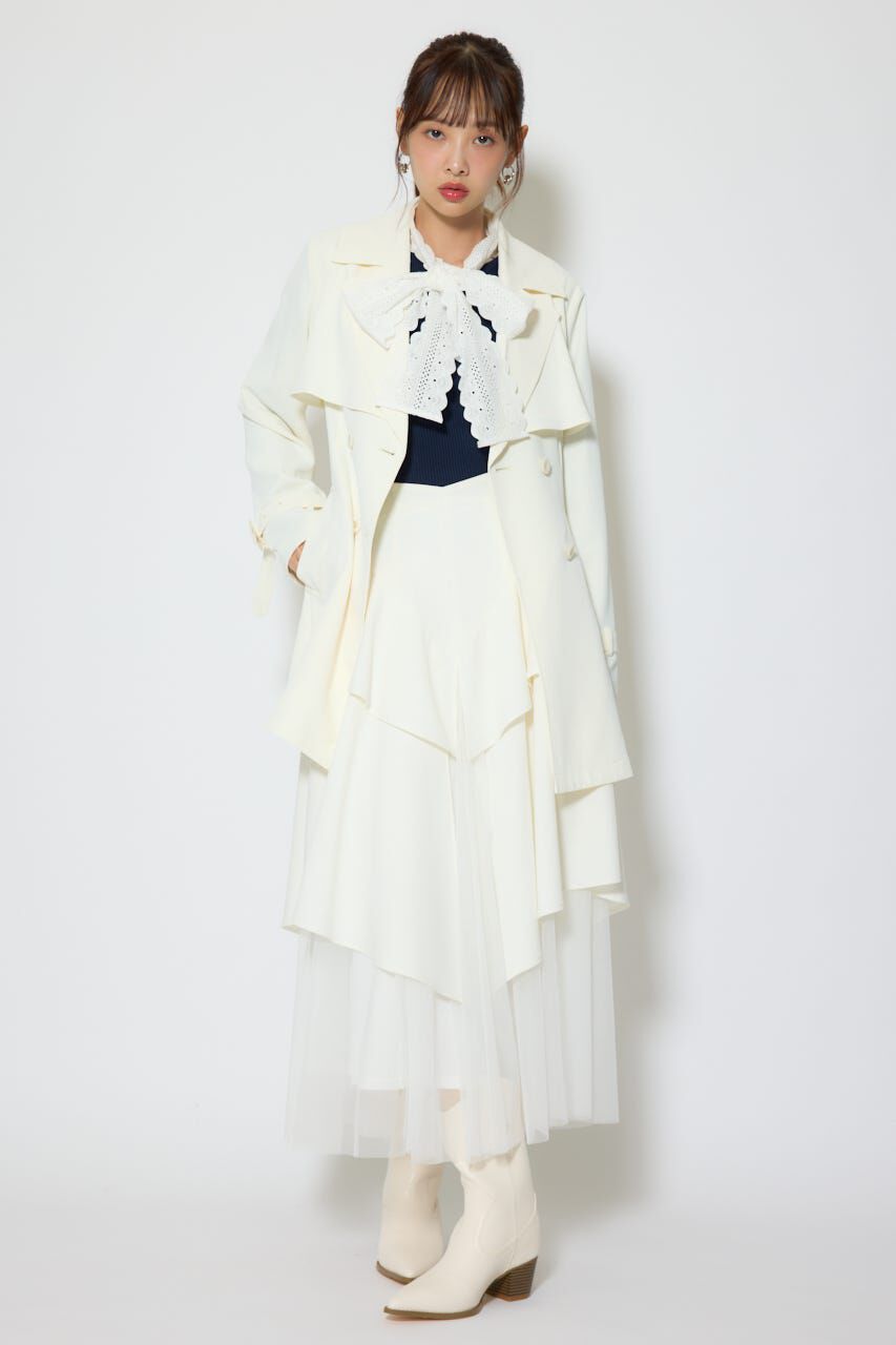 rienda「フラップフレアトレンチコート」|その他|