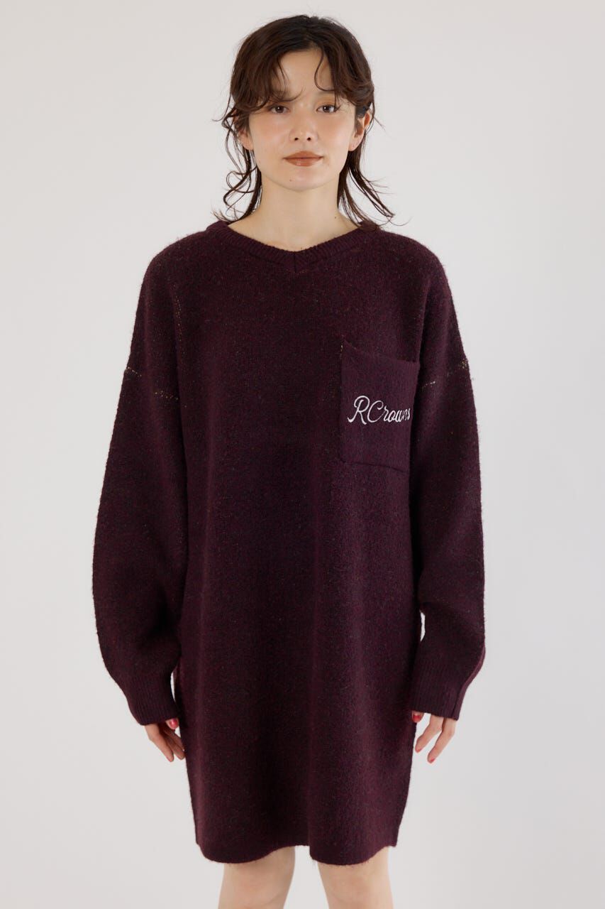 RODEO CROWNS「ロゴブークレニットワンピース」|ワンピース|