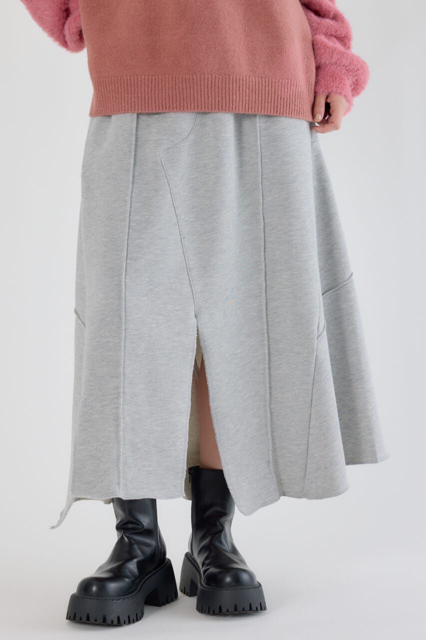 RODEO CROWNS「ランダム切替スウェットスカート」|スカート|L/T.GRY1