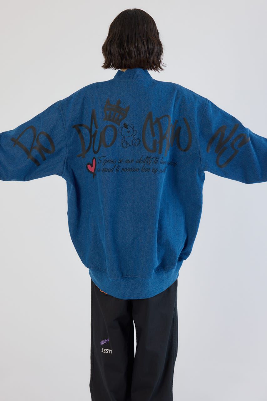 RODEO CROWNS「BRIDGE BEAR オーバーブルゾン」|ブルゾン・スタジャン|