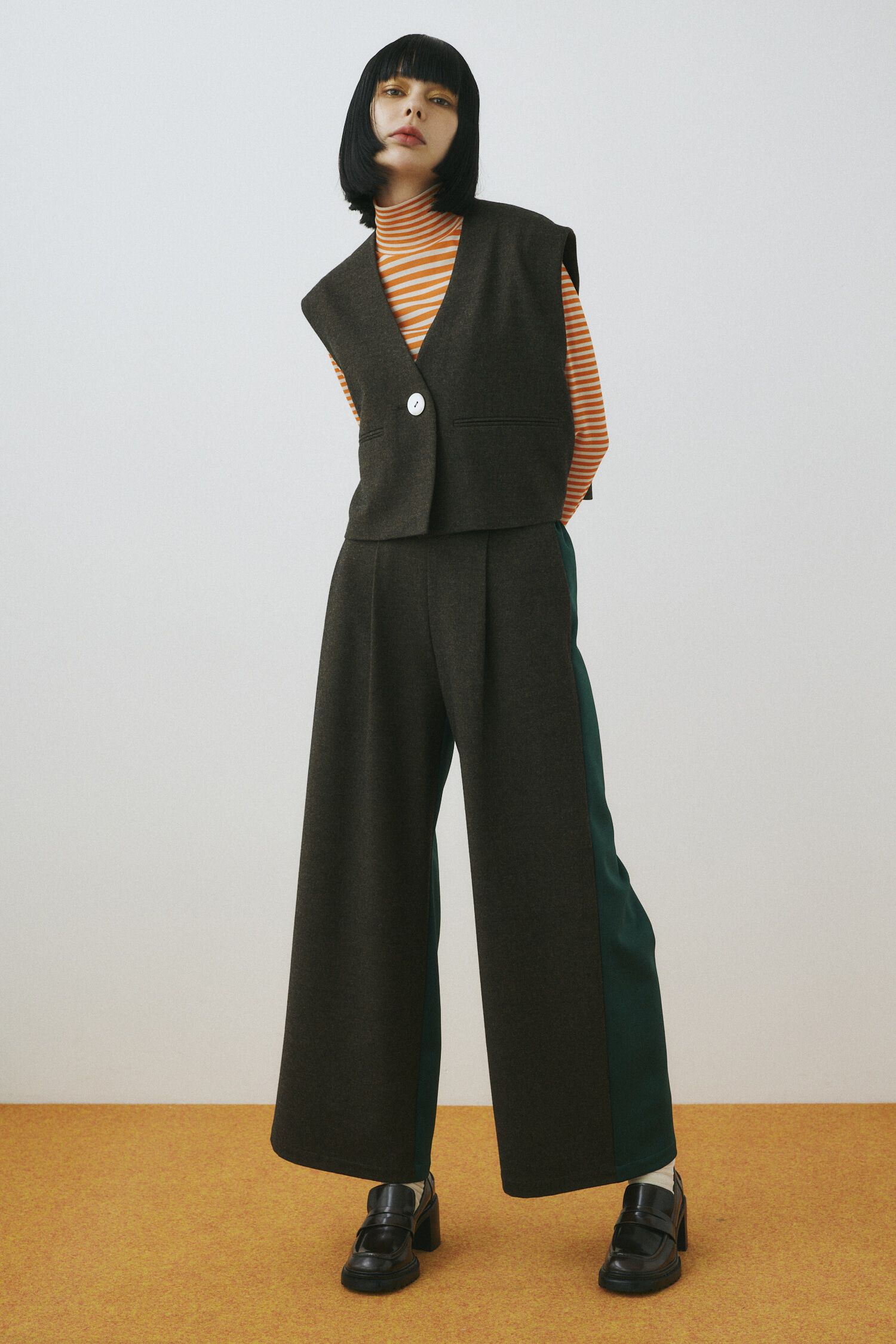 HeRIN.CYE「Box vest」|シャツ・ブラウス|