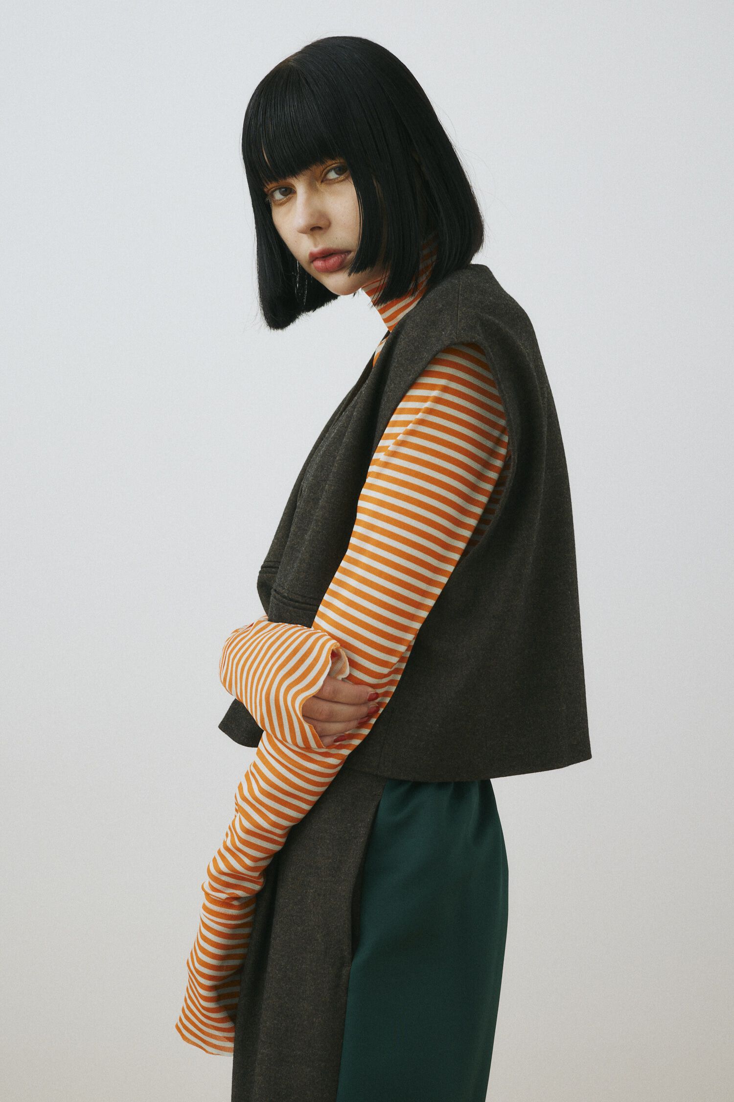 HeRIN.CYE「Box vest」|シャツ・ブラウス|