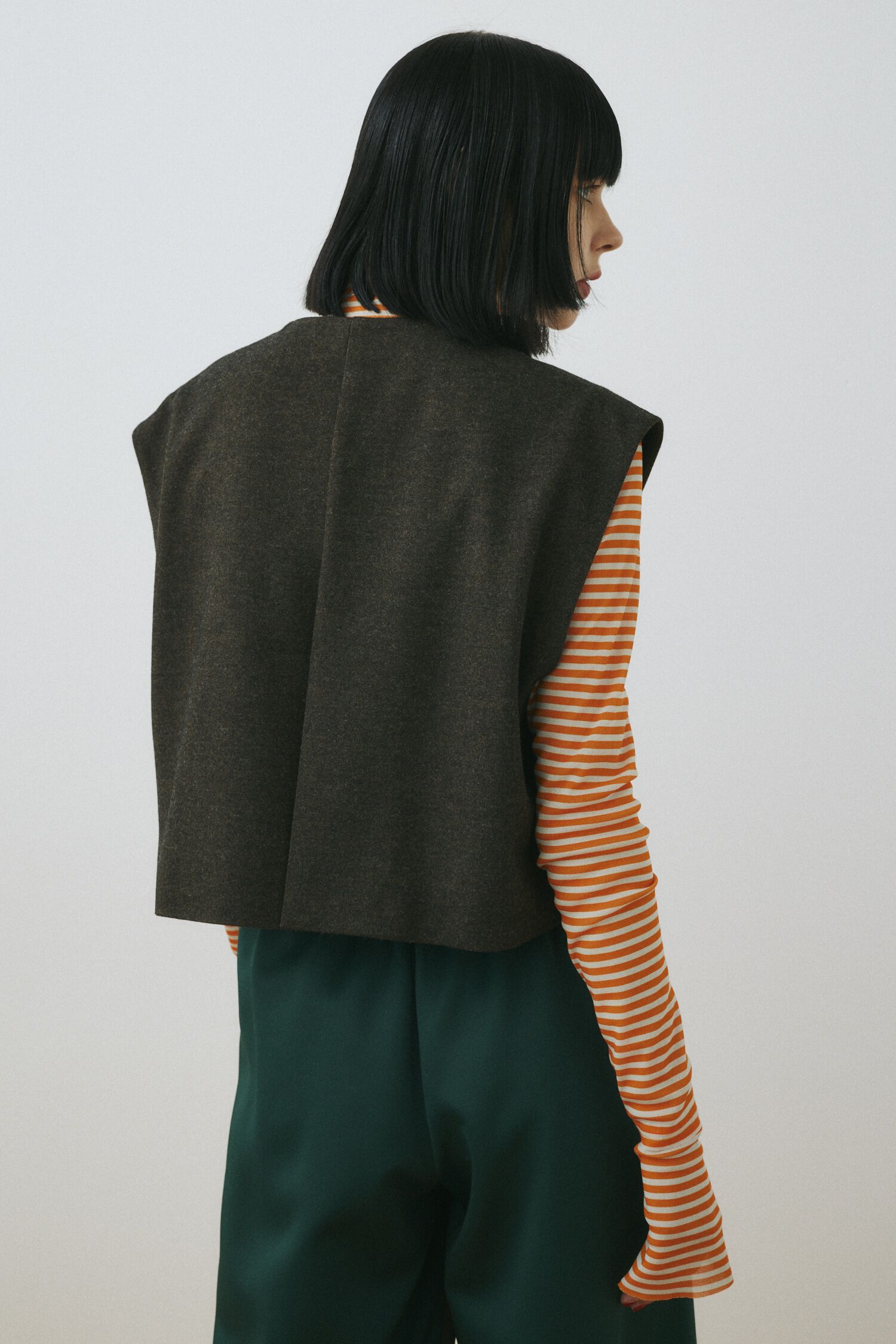 HeRIN.CYE「Box vest」|シャツ・ブラウス|