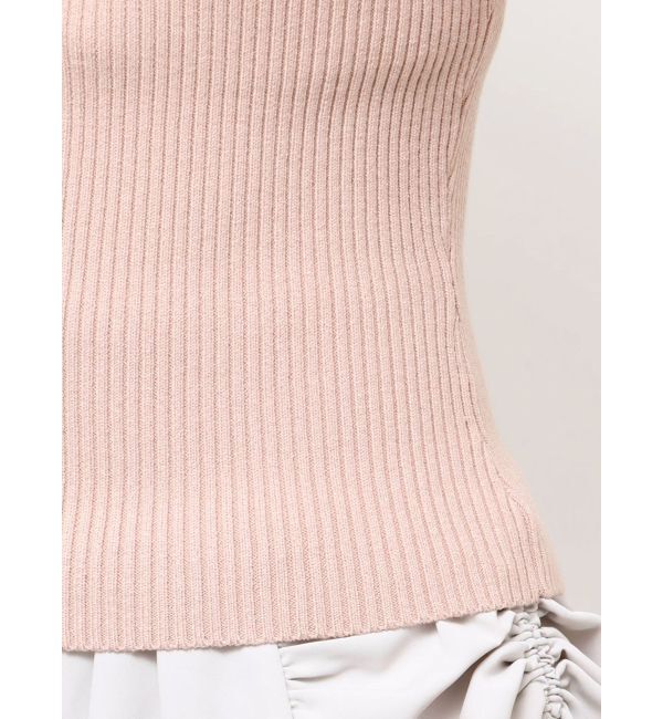RESEXXY「シアーコンビオフショルニット」|ニット・セーター|
