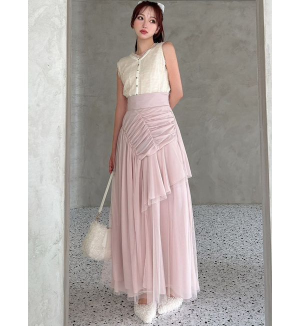 RESEXXY「シャーリングボリュームトップス」|その他|