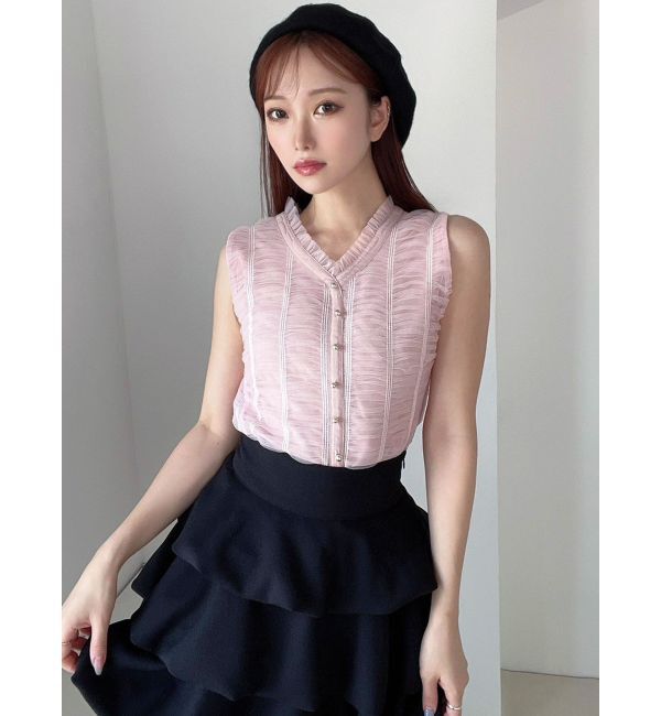 RESEXXY「シャーリングボリュームトップス」|その他|