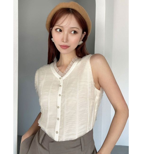 RESEXXY「シャーリングボリュームトップス」|その他|