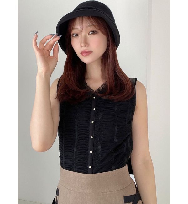 RESEXXY「シャーリングボリュームトップス」|その他|