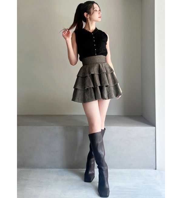 RESEXXY「シャーリングボリュームトップス」|その他|