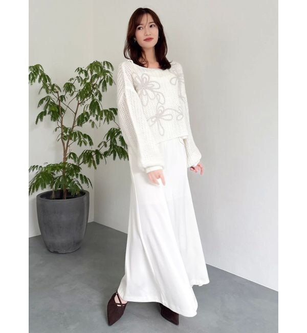 dazzlin「モヘアライクルーズニット」|ニット・セーター|