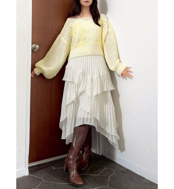 dazzlin「モヘアライクルーズニット」|ニット・セーター|