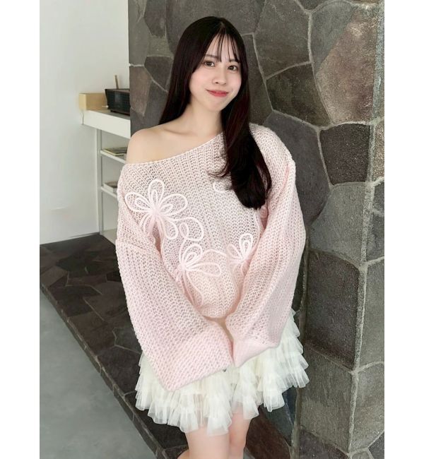 dazzlin「モヘアライクルーズニット」|ニット・セーター|