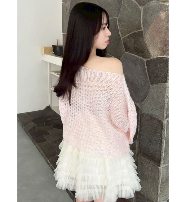 dazzlin「モヘアライクルーズニット」|ニット・セーター|