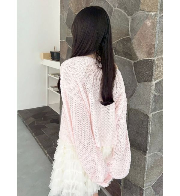 dazzlin「モヘアライクルーズニット」|ニット・セーター|