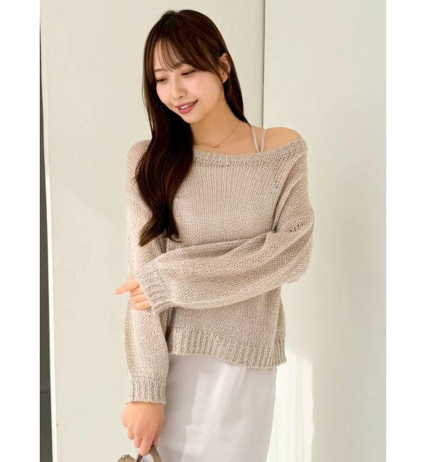 dazzlin「サテンナローキャミワンピース」|ワンピース|