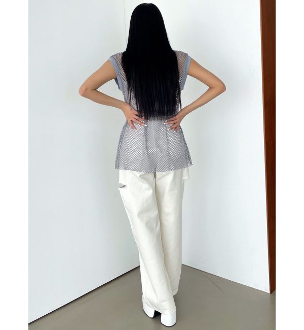 EMODA「メッシュジャガードキャミソールセット」|Tシャツ・カットソー|